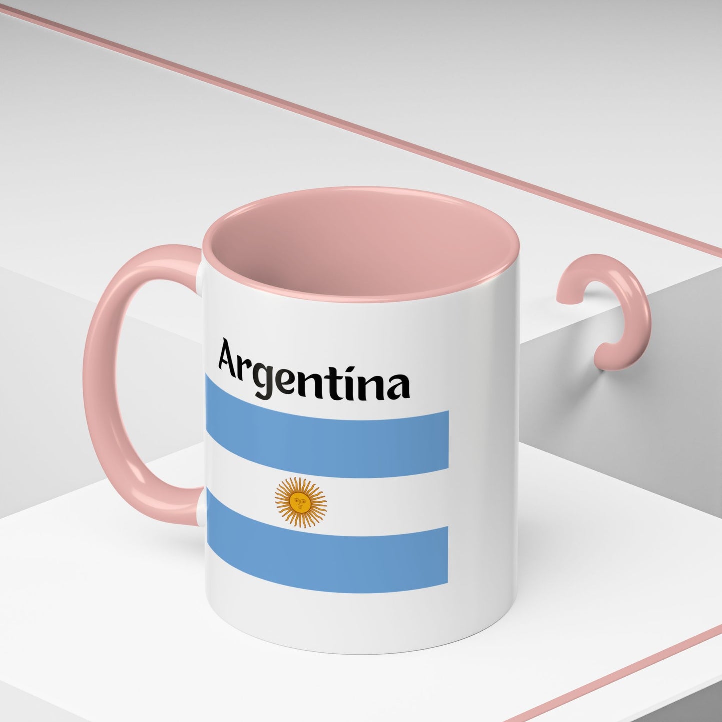 Taza "Argentina" con Bandera