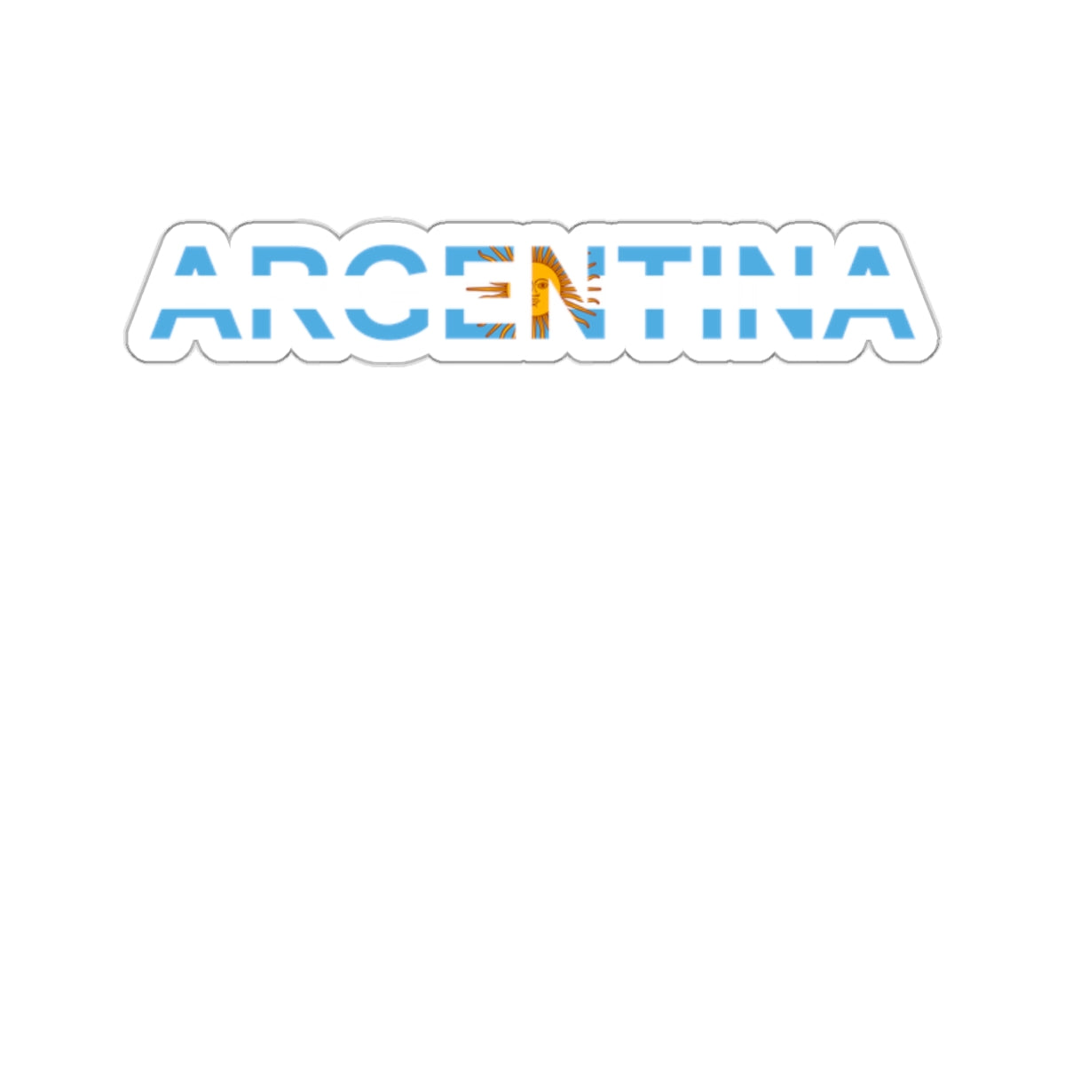 Argentina Bandera Sticker