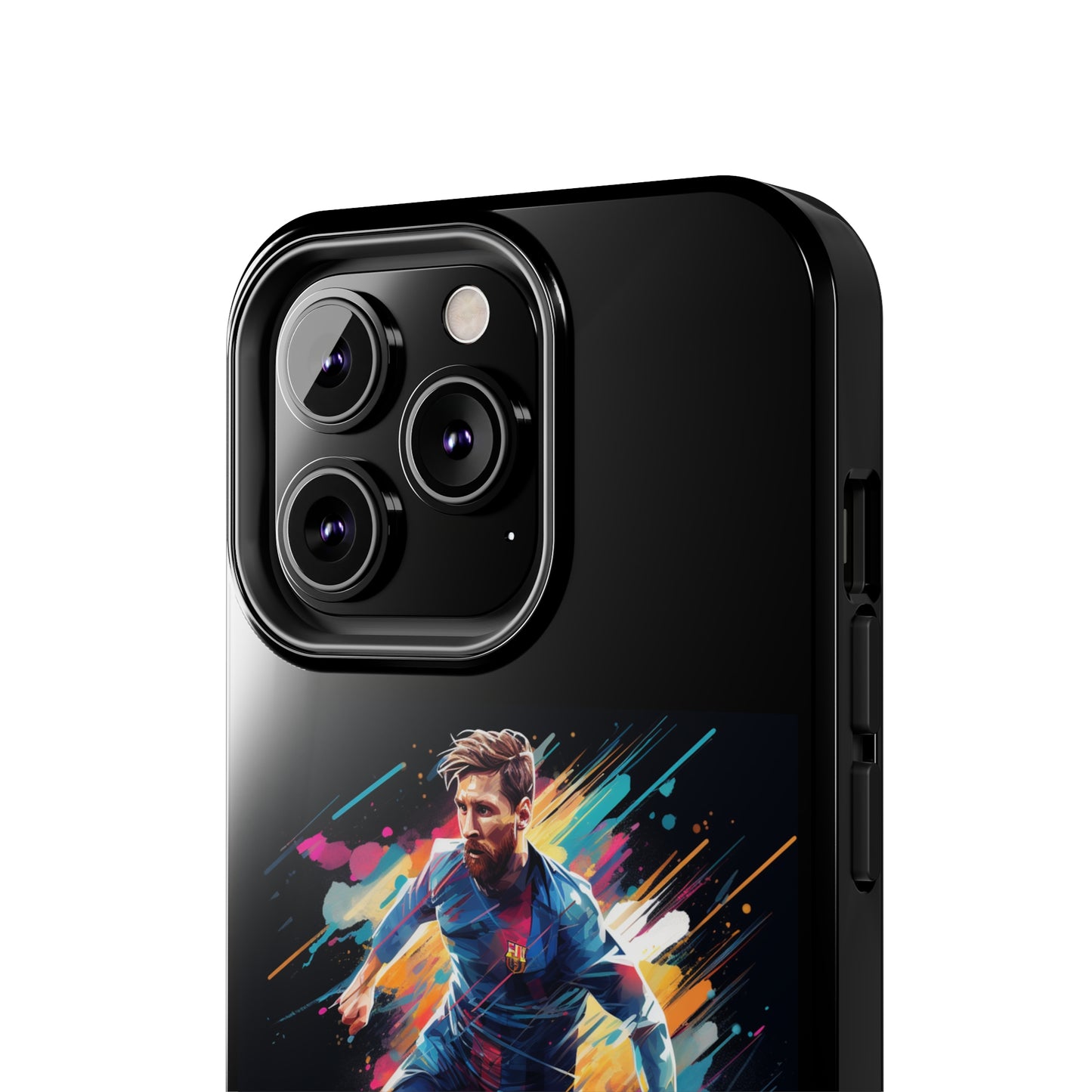 Messi Black iPhone Case