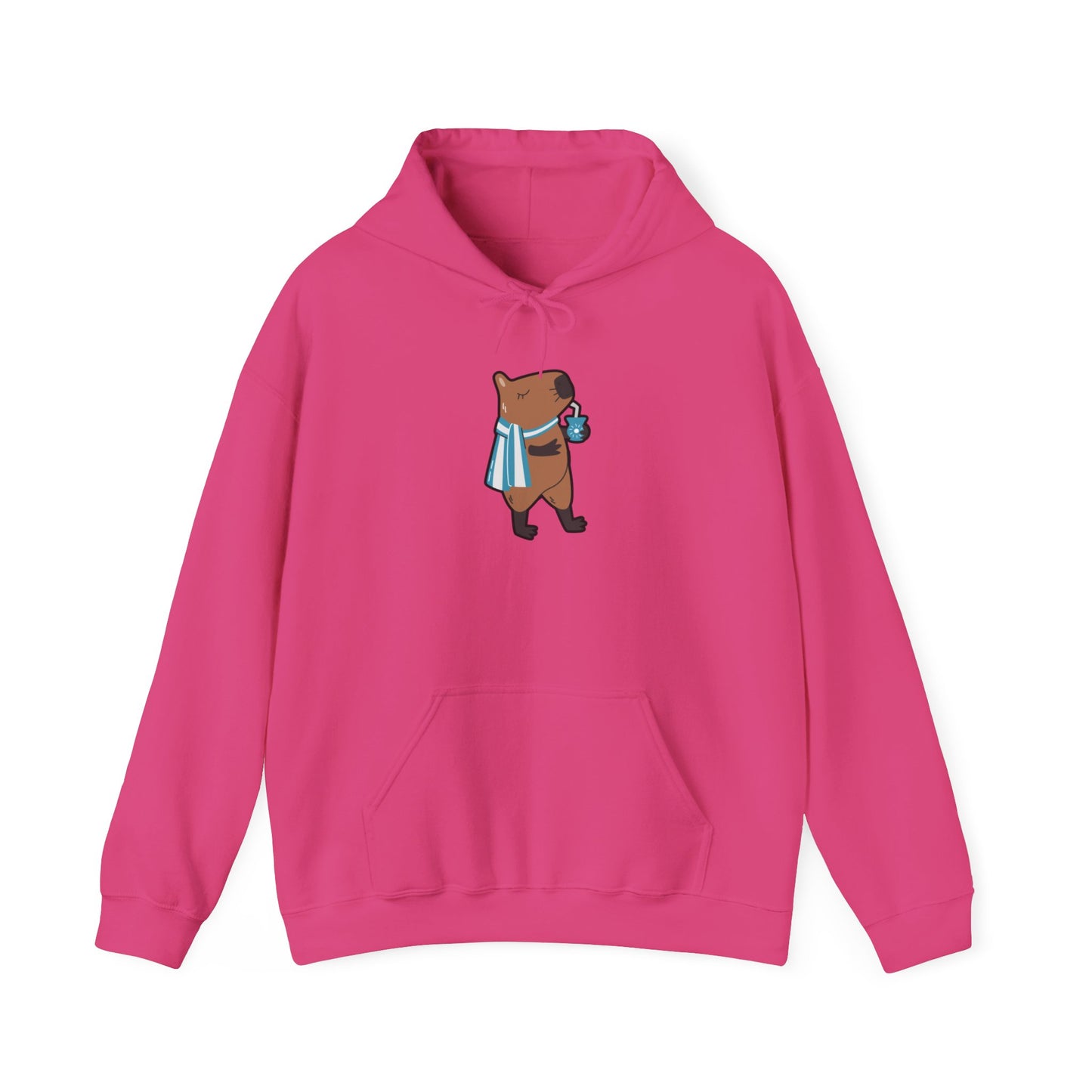 Capibara Tomando Mate Argentina Hoodie