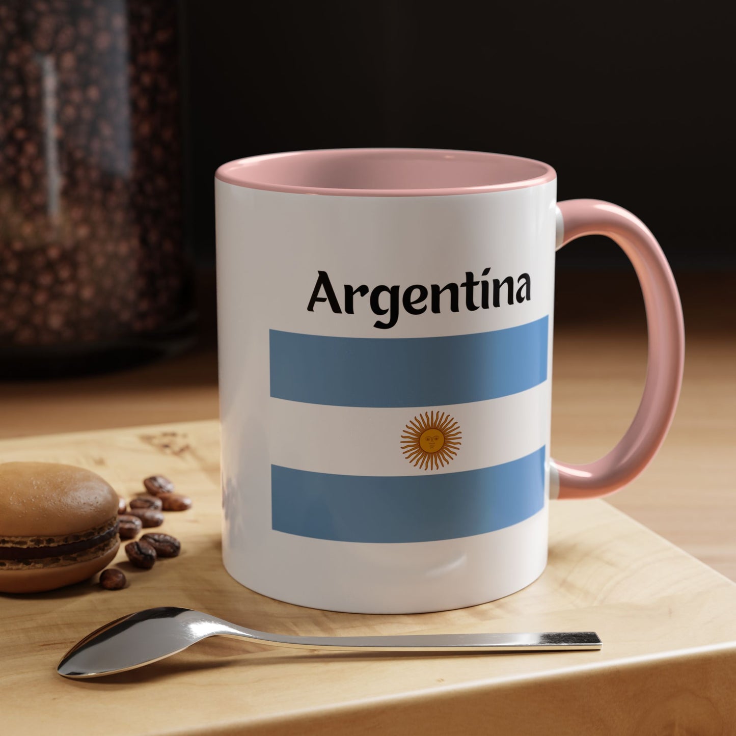 Taza "Argentina" con Bandera