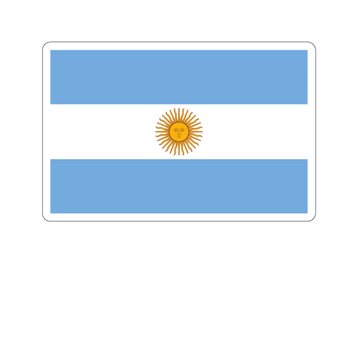 Bandera Argentina Sticker