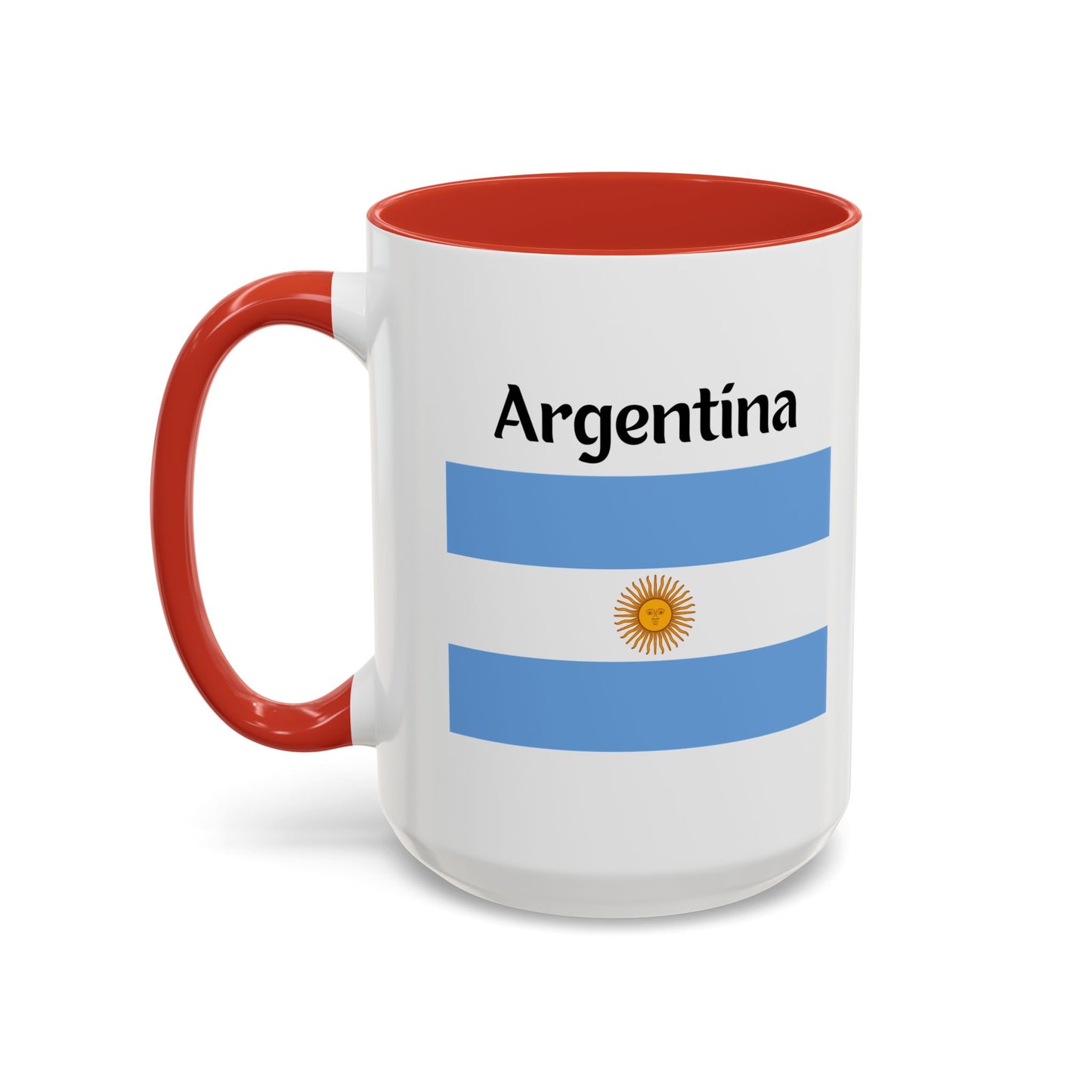 Taza "Argentina" con Bandera