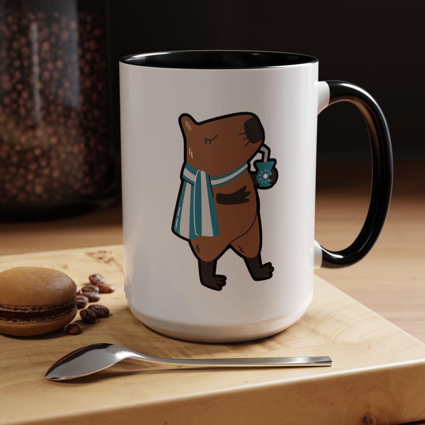 Capibara Tomando Mate Argentina Taza