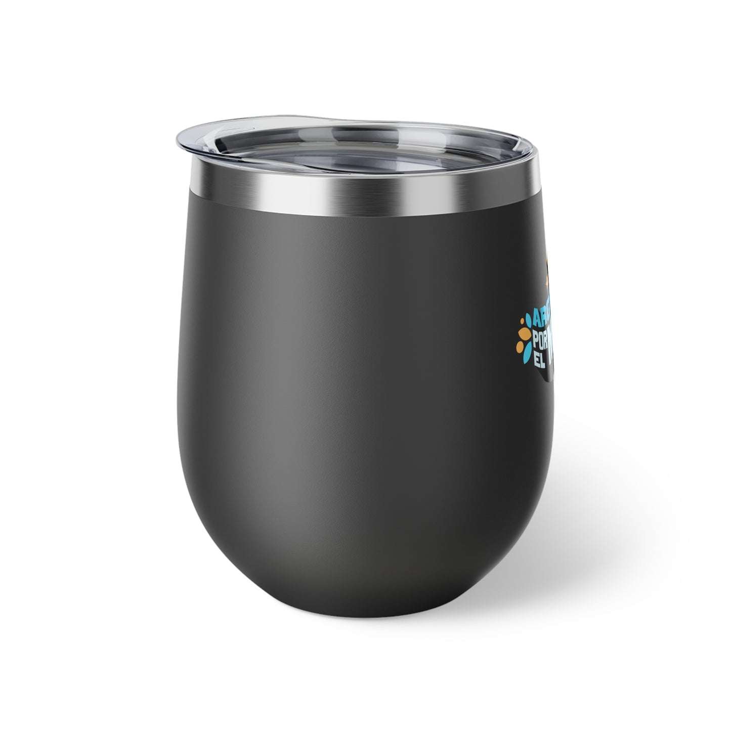Argentos Por El Mundo Copper Vacuum Insulated Cup, 12oz