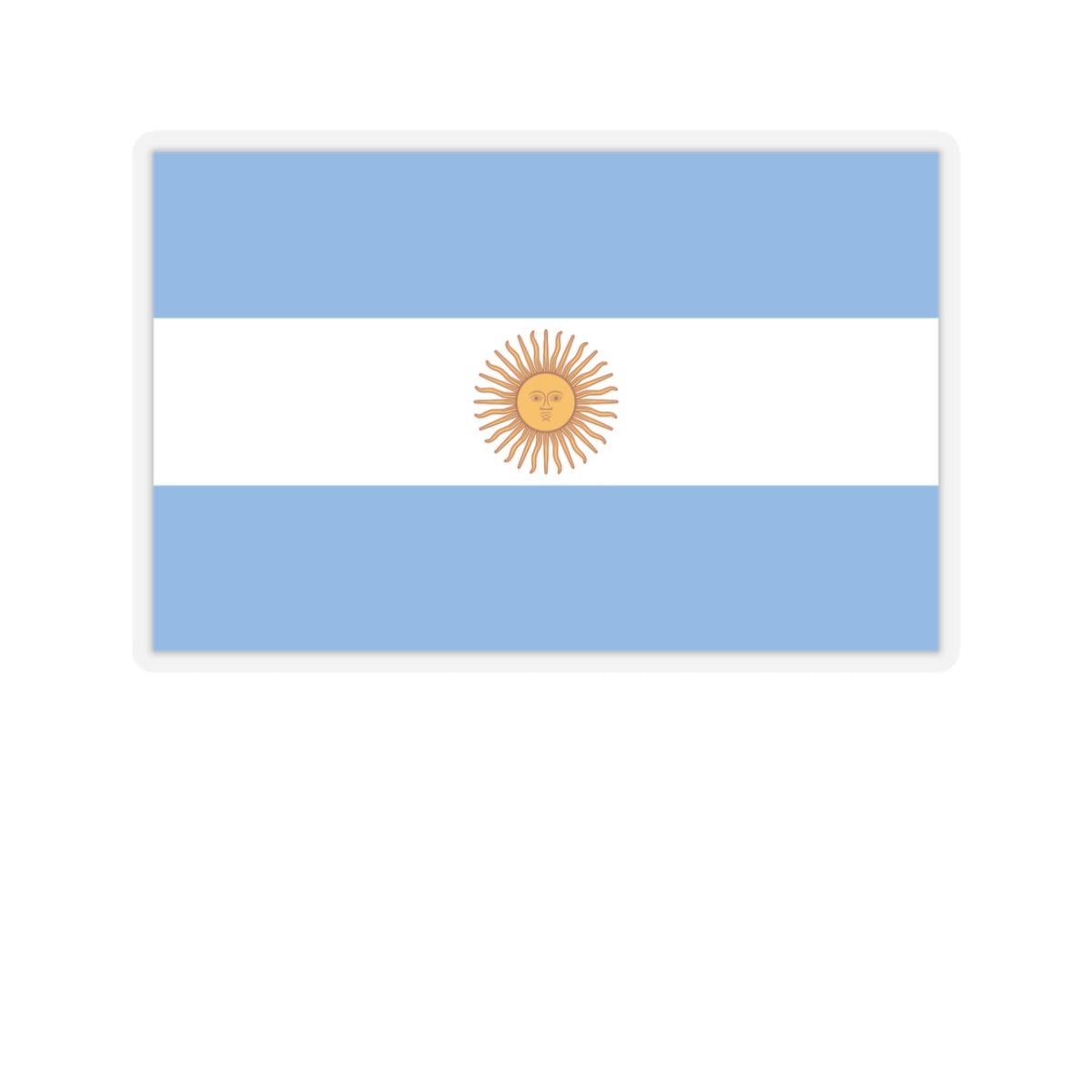 Bandera Argentina Sticker