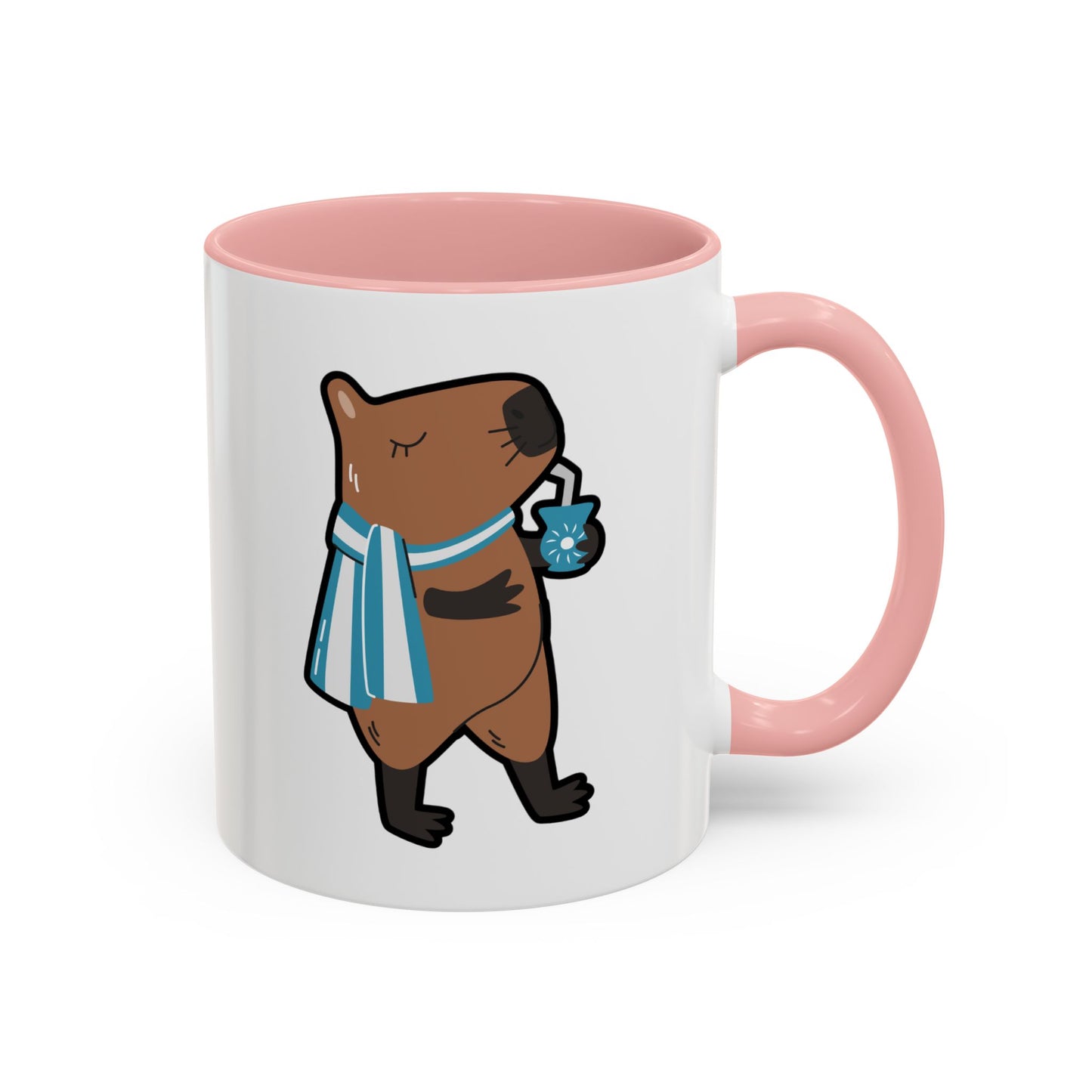 Capibara Tomando Mate Argentina Taza