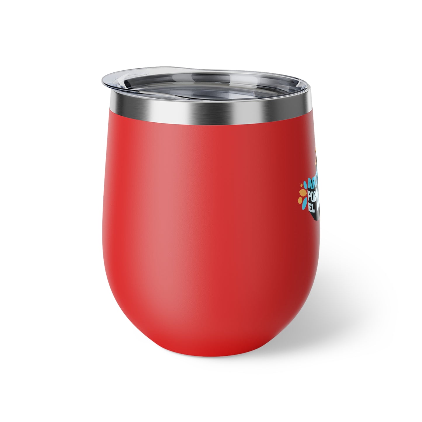 Argentos Por El Mundo Copper Vacuum Insulated Cup, 12oz