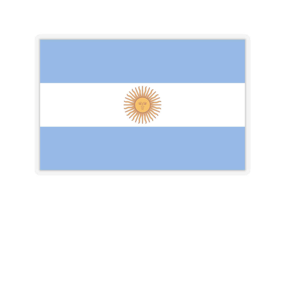 Bandera Argentina Sticker