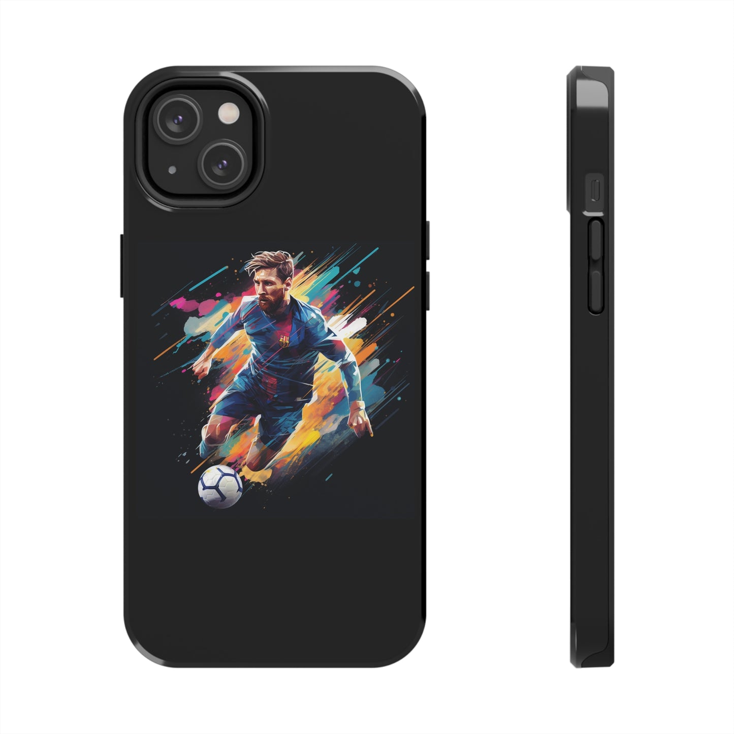 Messi Black iPhone Case