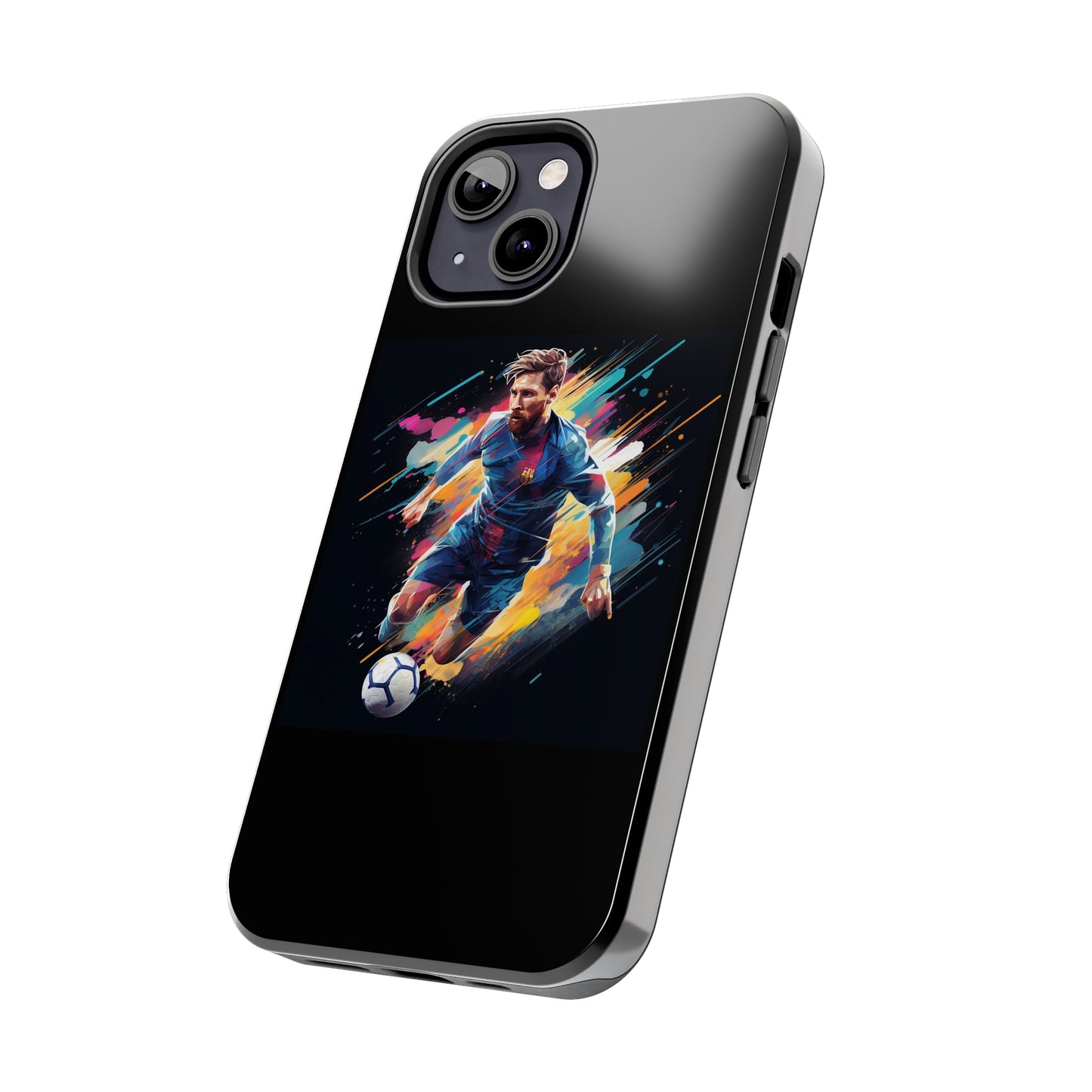 Messi Black iPhone Case