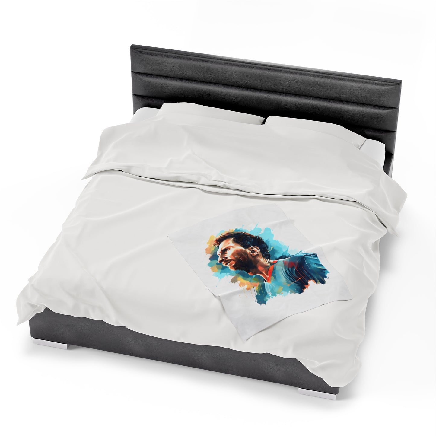 Messi Velveteen Plush Blanket