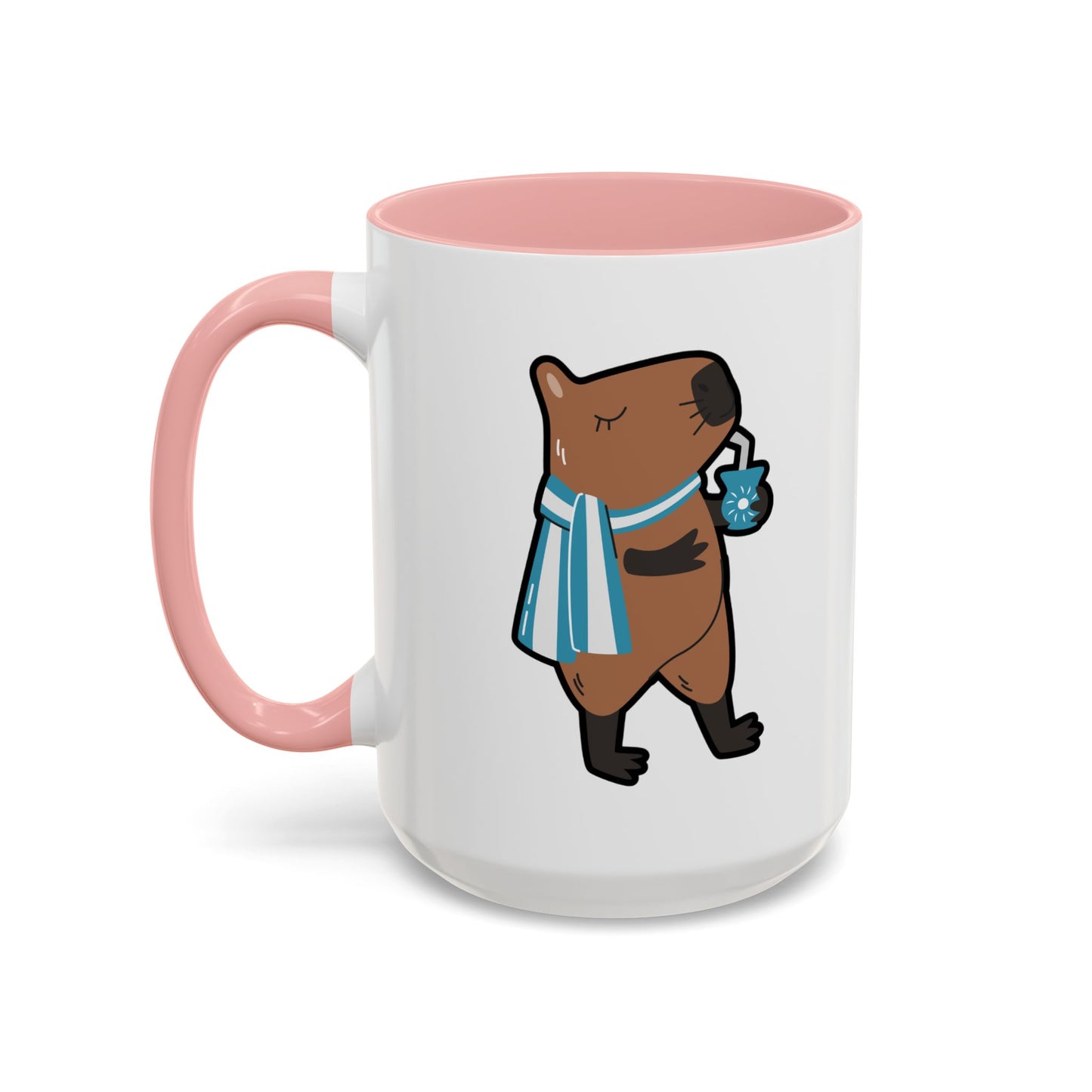 Capibara Tomando Mate Argentina Taza