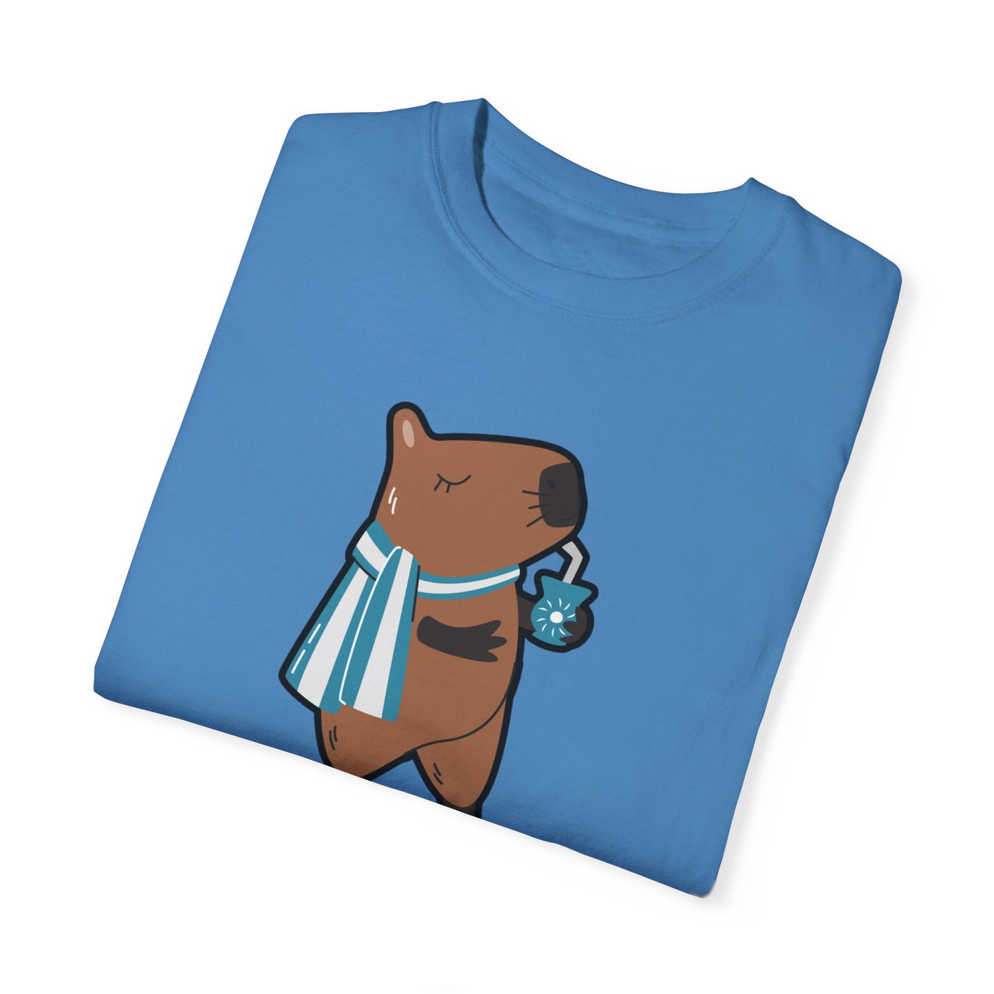 Capibara Tomando Mate Argentina Remera