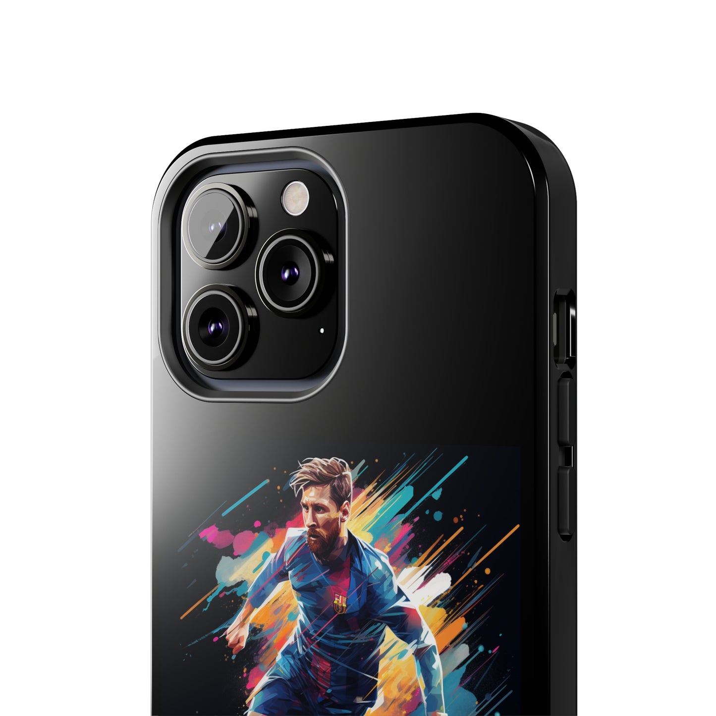 Messi Black iPhone Case