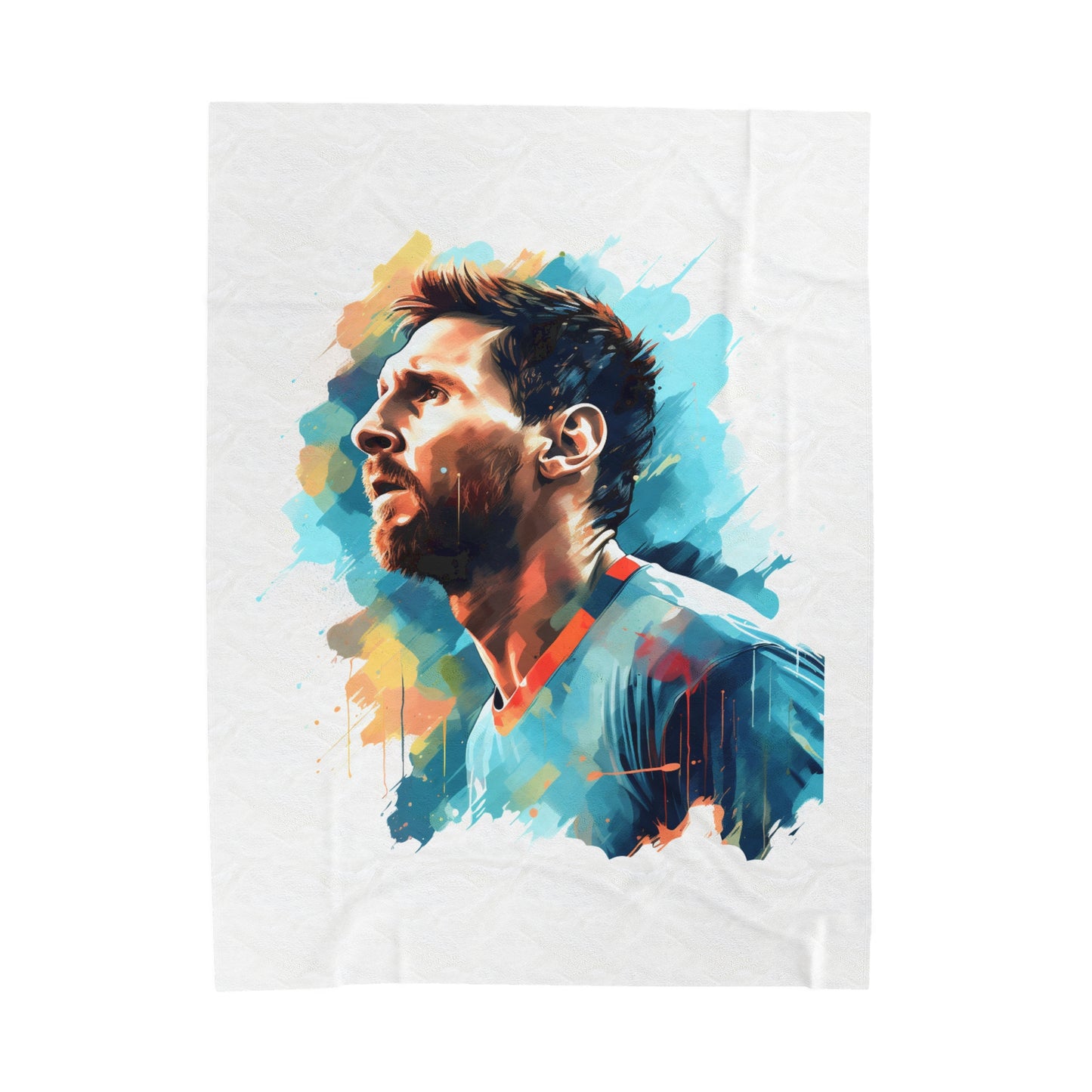 Messi Velveteen Plush Blanket