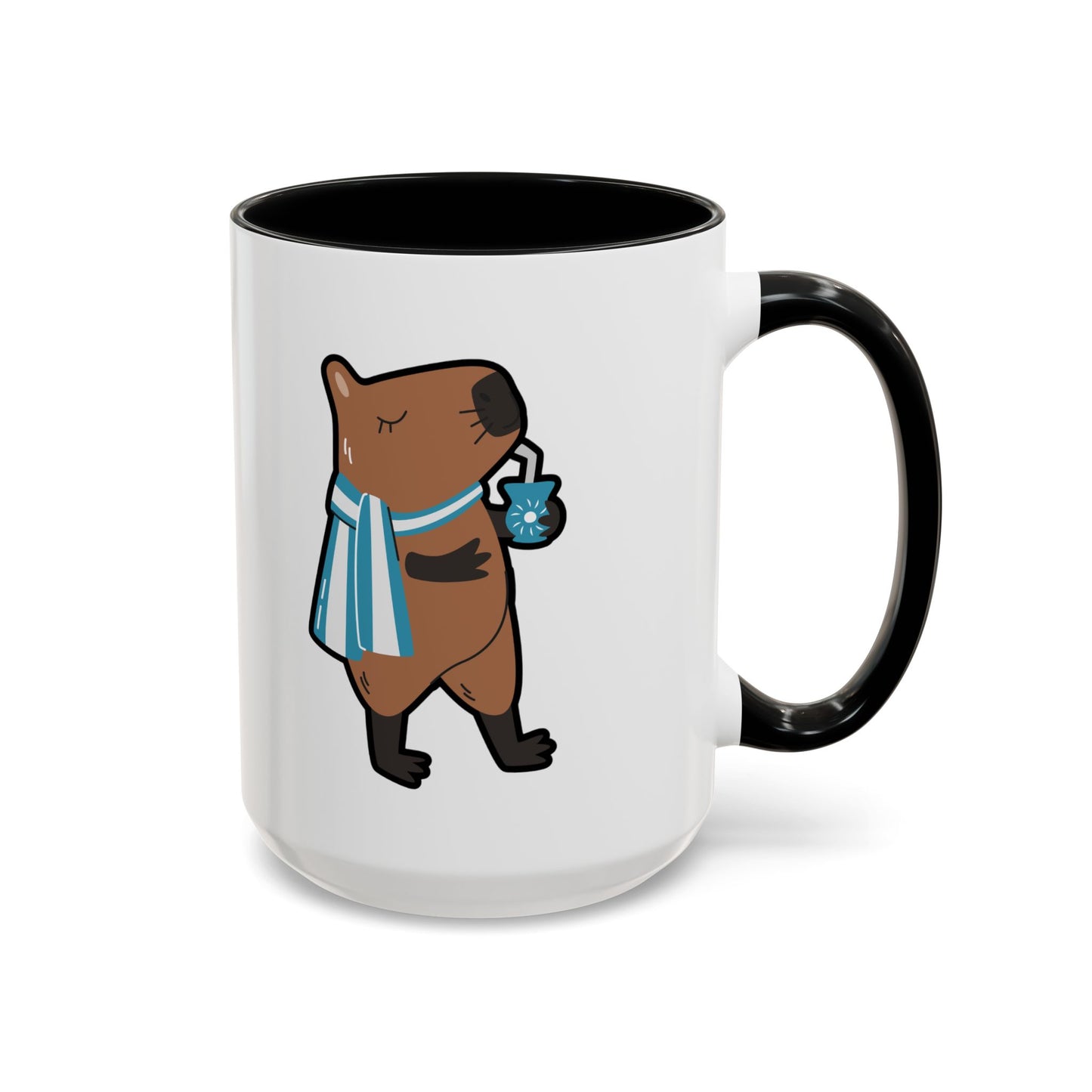 Capibara Tomando Mate Argentina Taza