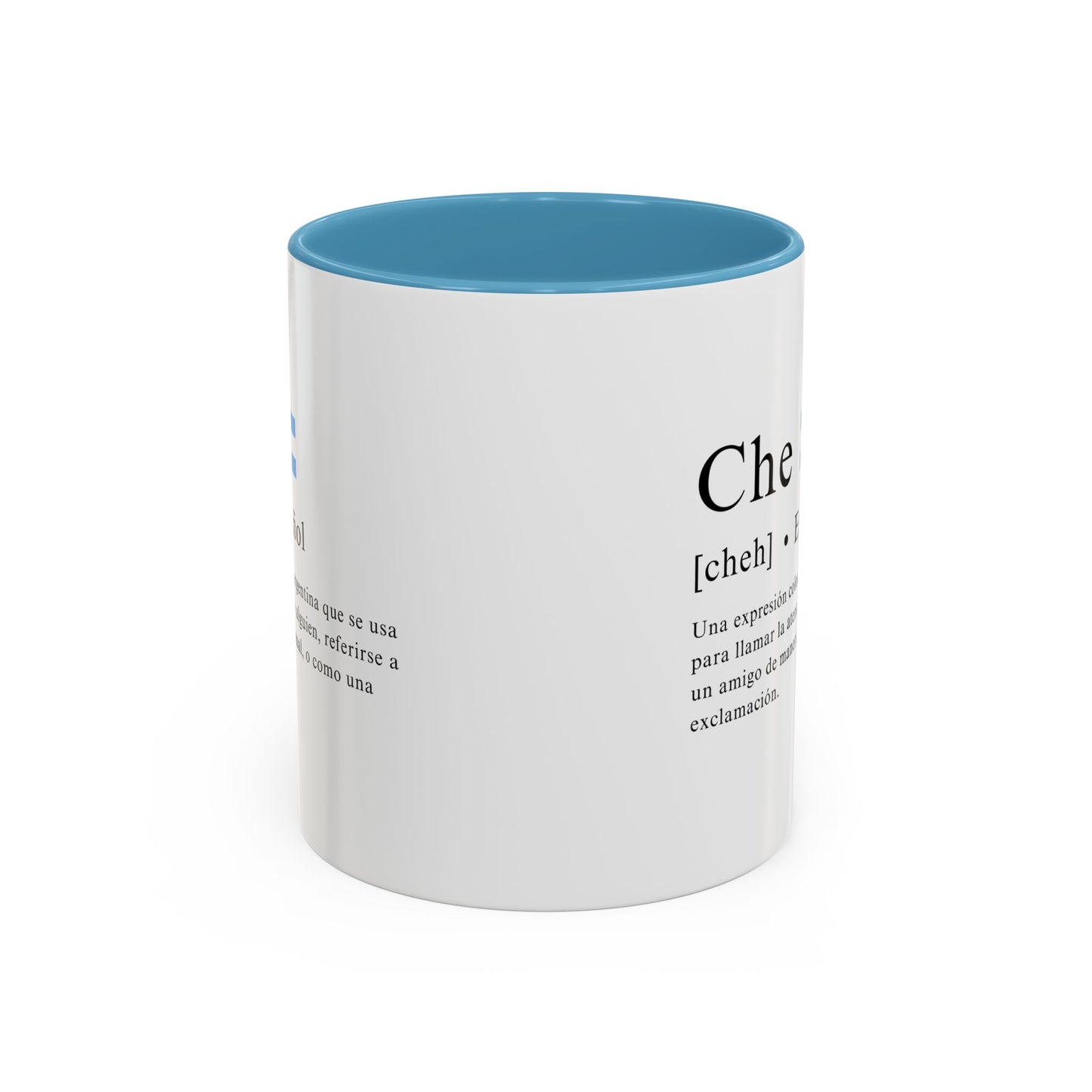 Taza "Che" con Definición y Bandera Argentina