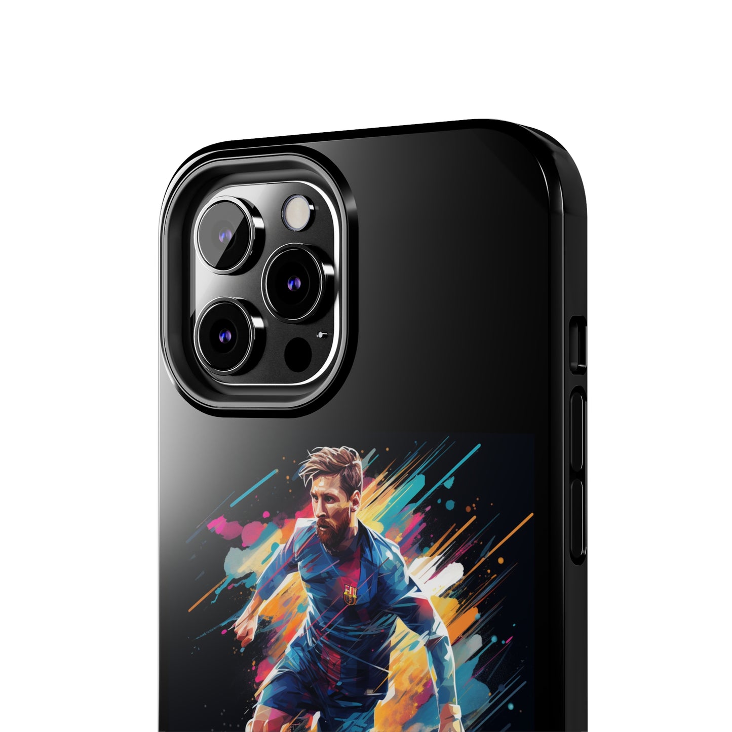 Messi Black iPhone Case