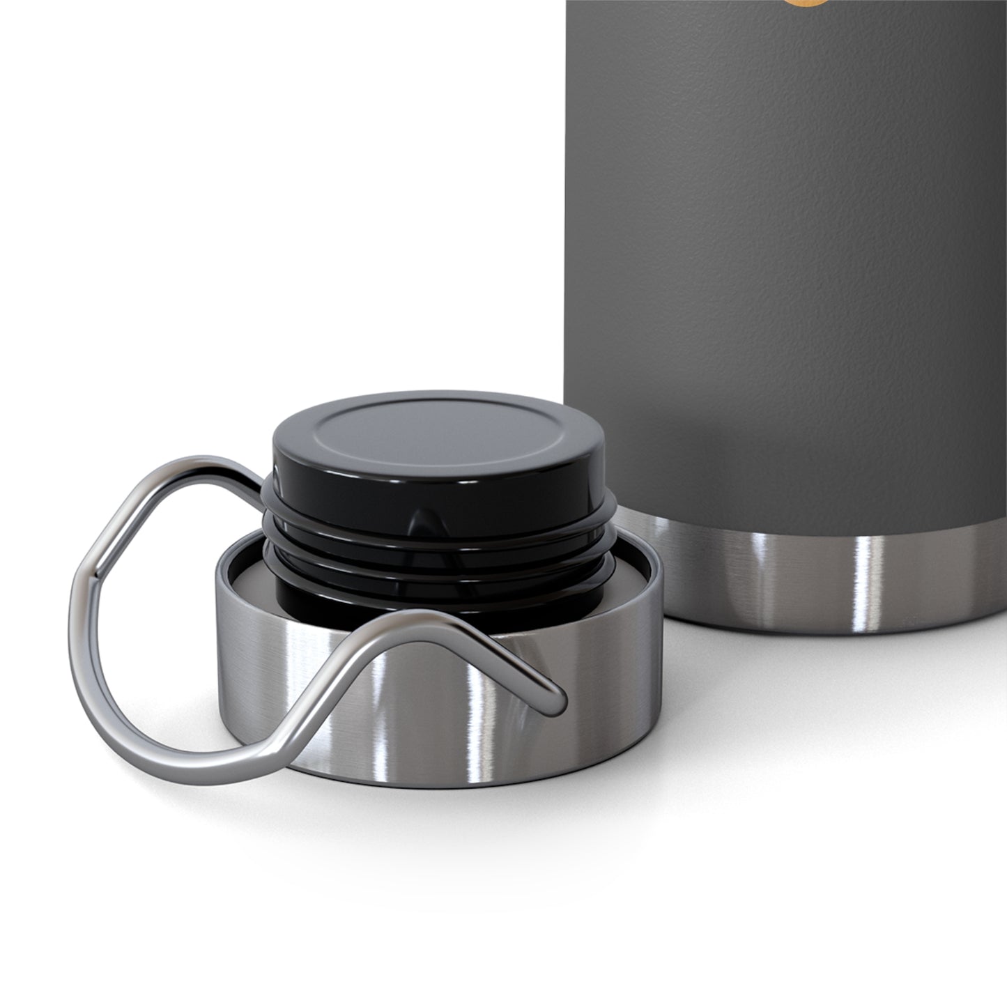 Argentos Por El Mundo Copper Vacuum Insulated Bottle, 22oz
