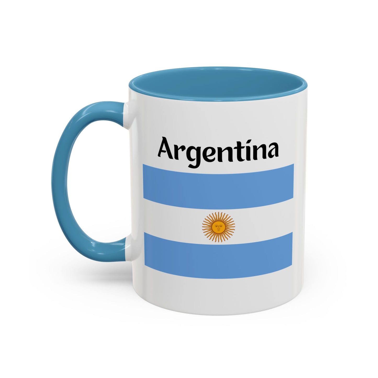 Taza "Argentina" con Bandera