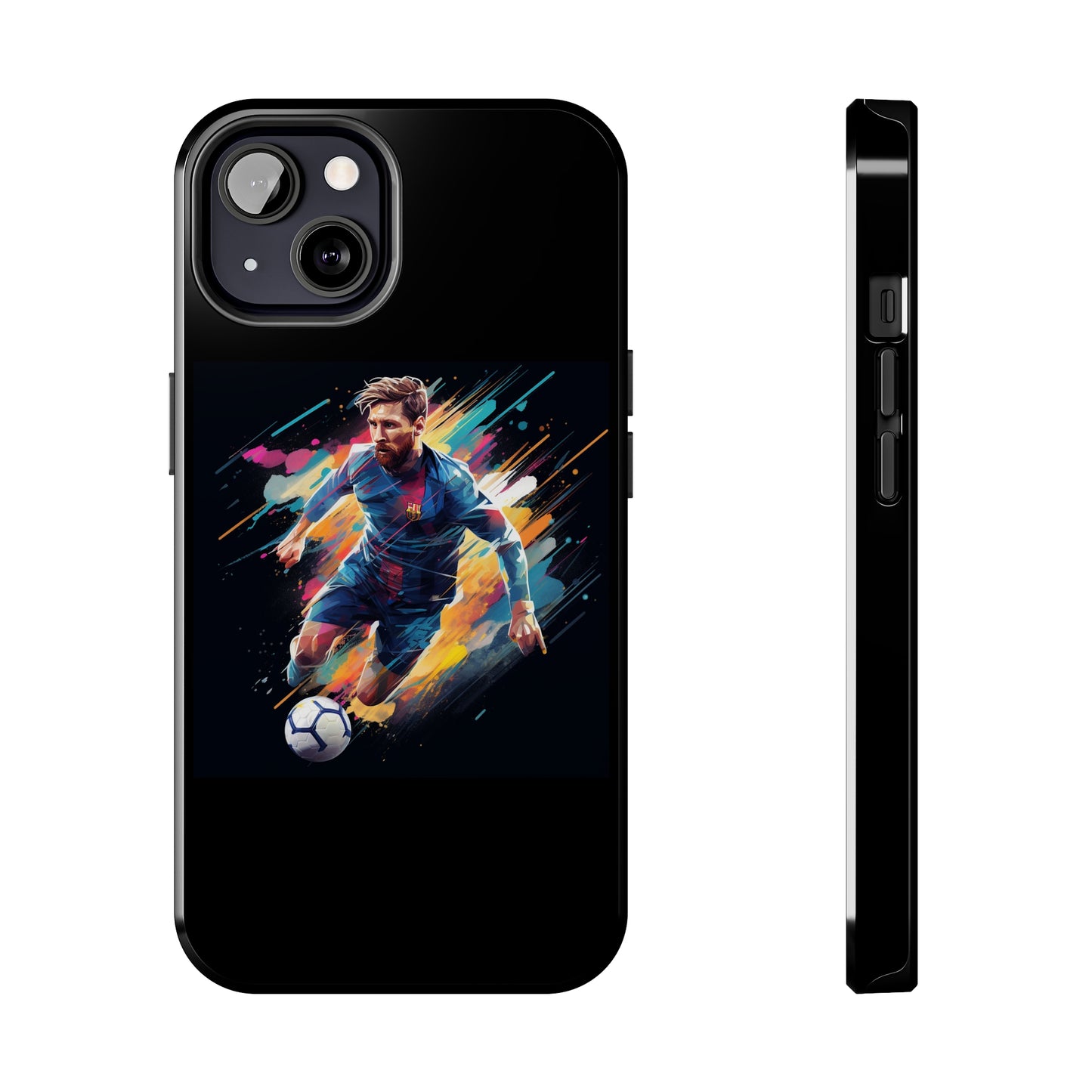 Messi Black iPhone Case