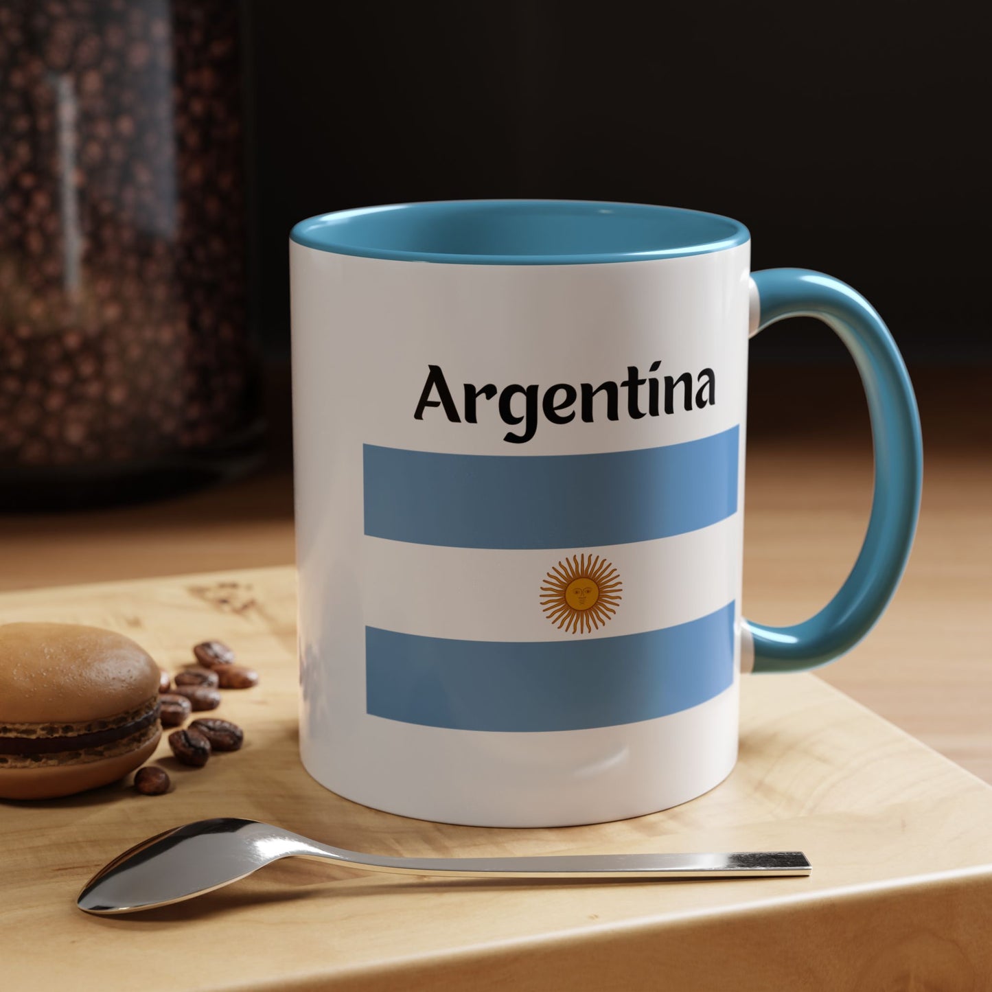 Taza "Argentina" con Bandera