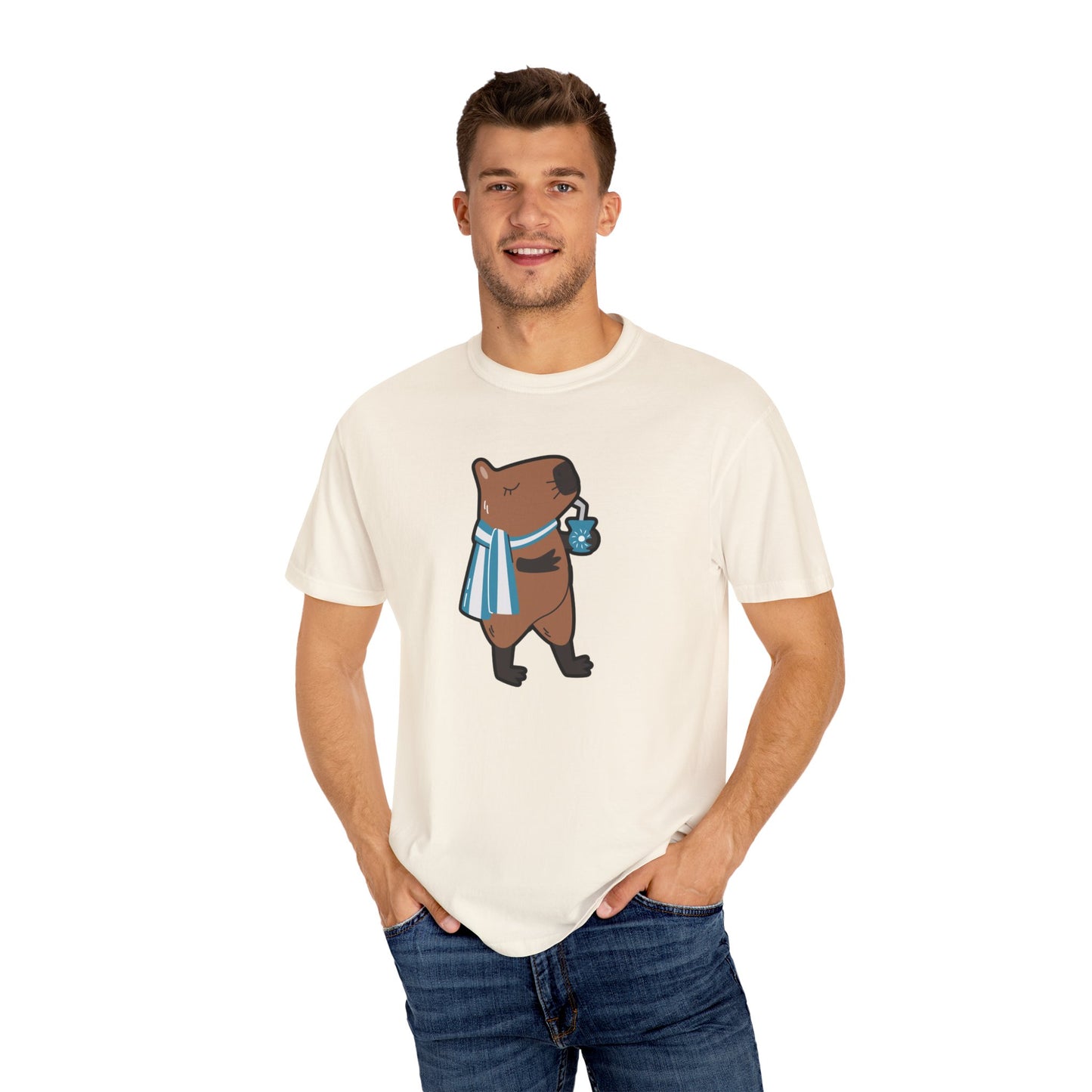 Capibara Tomando Mate Argentina Remera