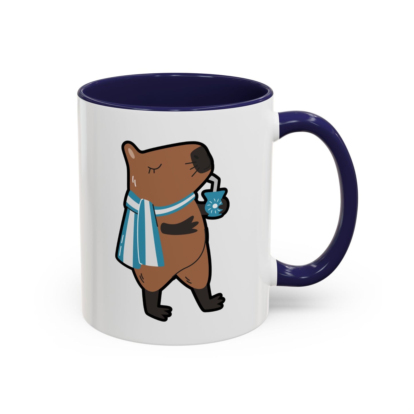 Capibara Tomando Mate Argentina Taza