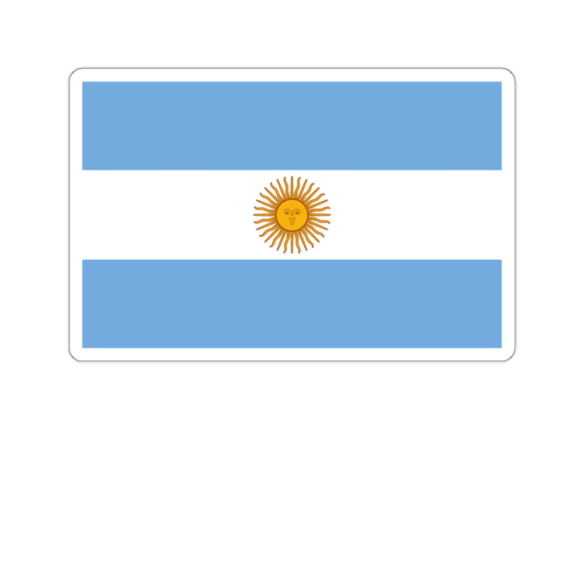 Bandera Argentina Sticker