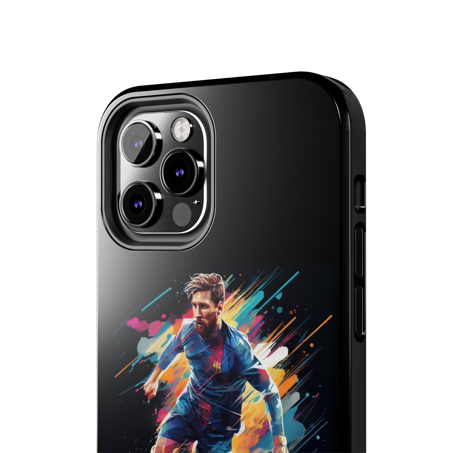 Messi Black iPhone Case