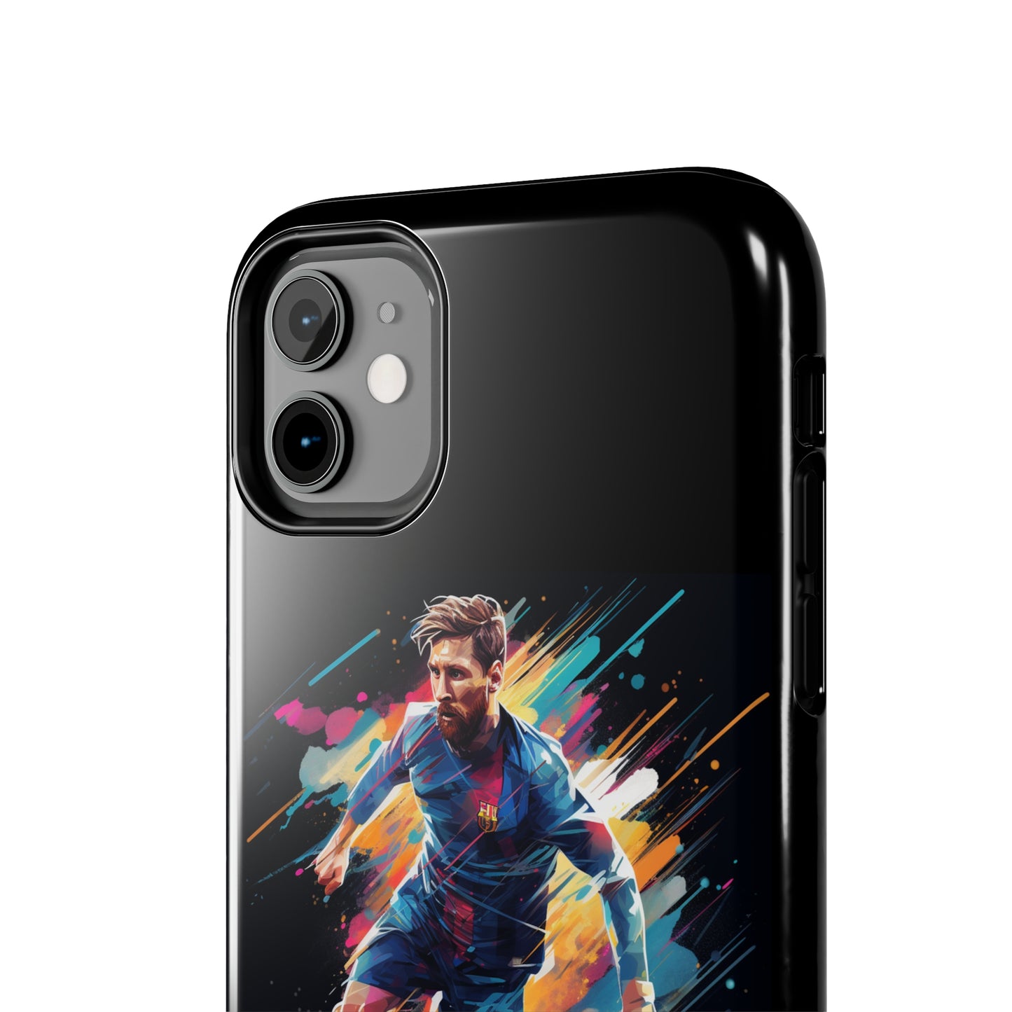 Messi Black iPhone Case