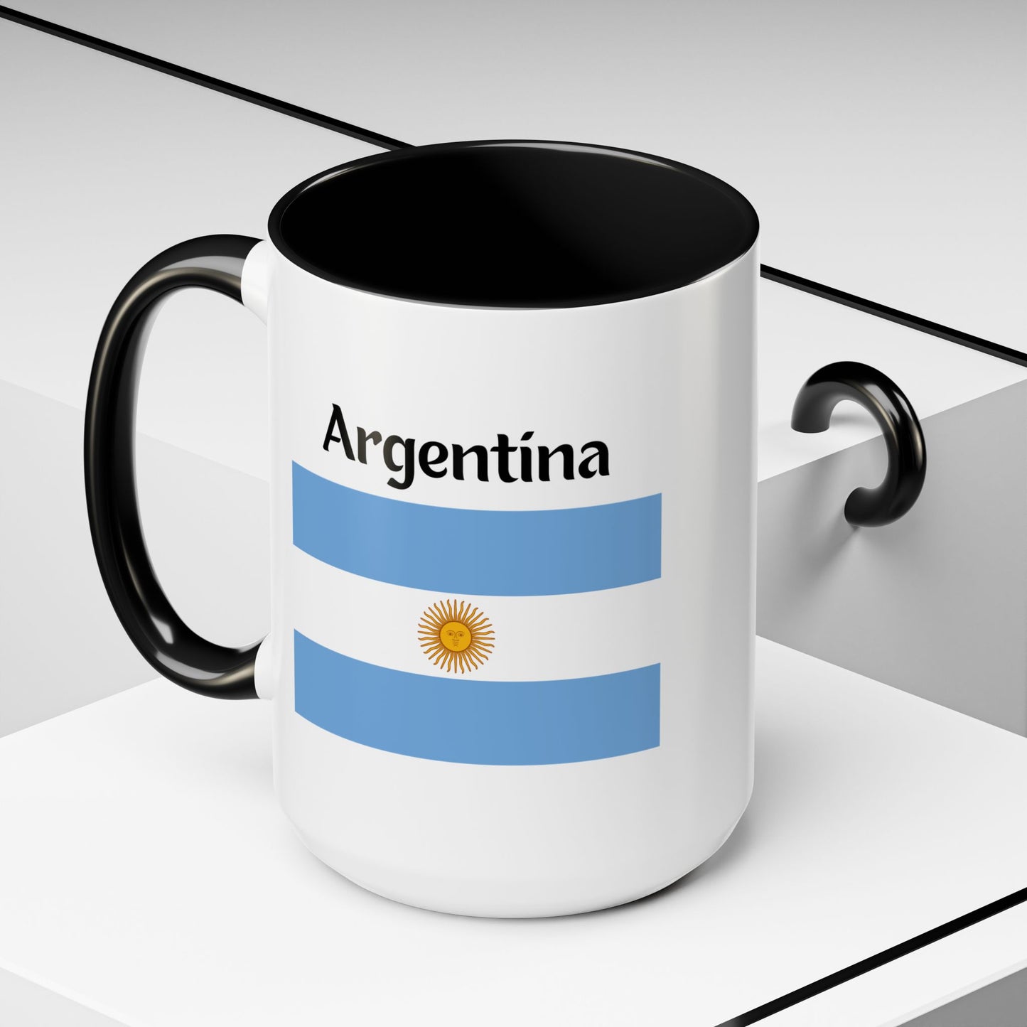 Taza "Argentina" con Bandera