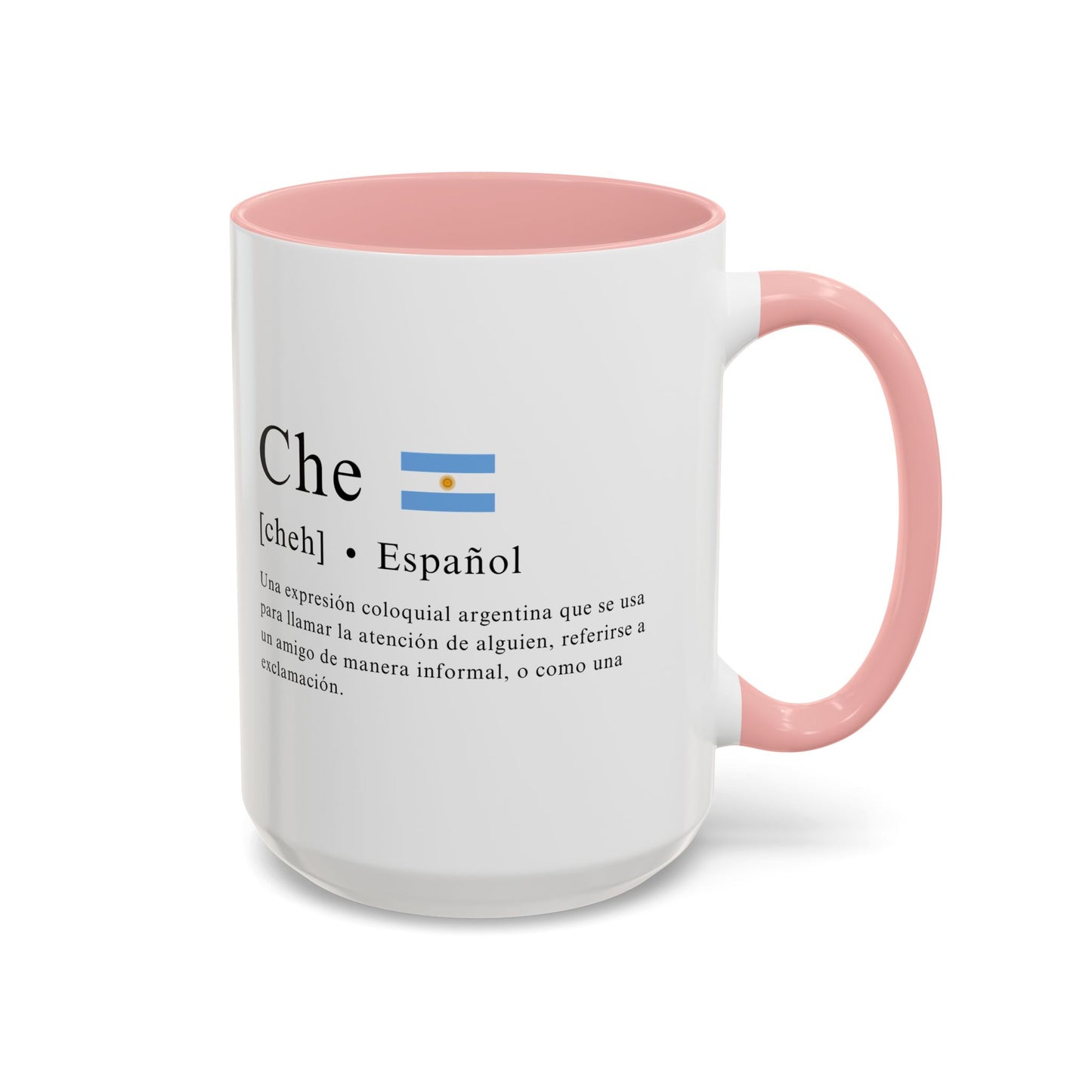 Taza "Che" con Definición y Bandera Argentina