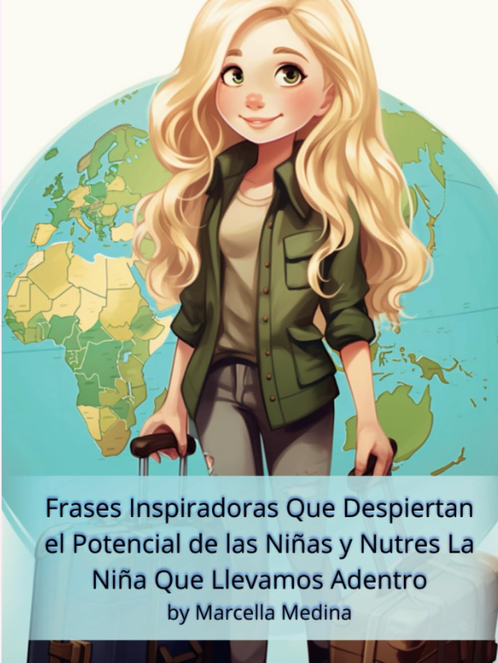 Frases Inspiradoras Que Despiertan el Potencial de las Niñas y Nutres La Niña Que Llevamos Adentro by Marcella Medina, Una Argentina en USA (Spanish Edition)